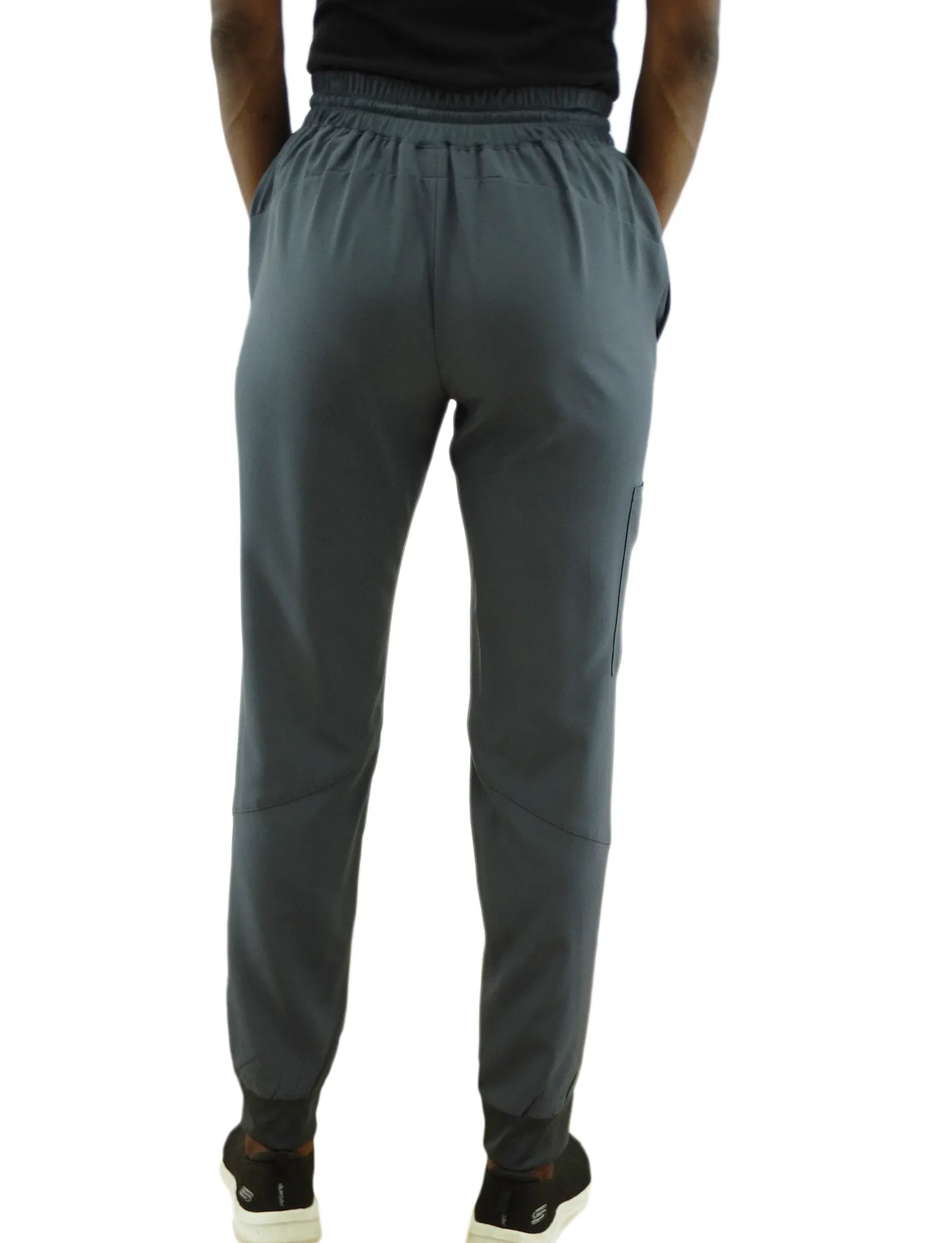 1500DKGREY, Flex Core - Jogger Scrub Pants - 3Pkt - Dk. Grey (S-2XL)