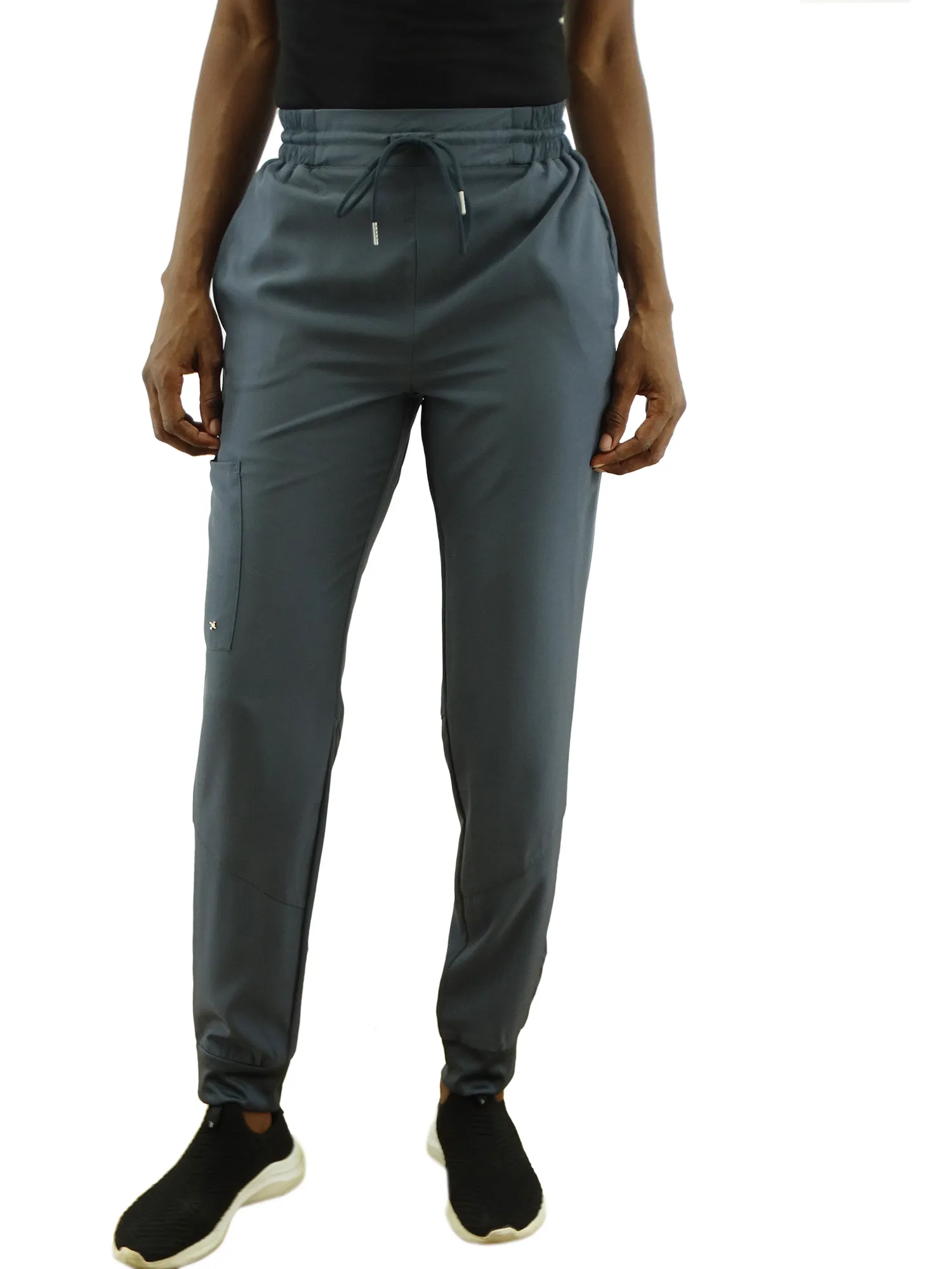 1500DKGREY, Flex Core - Jogger Scrub Pants - 3Pkt - Dk. Grey (S-2XL)