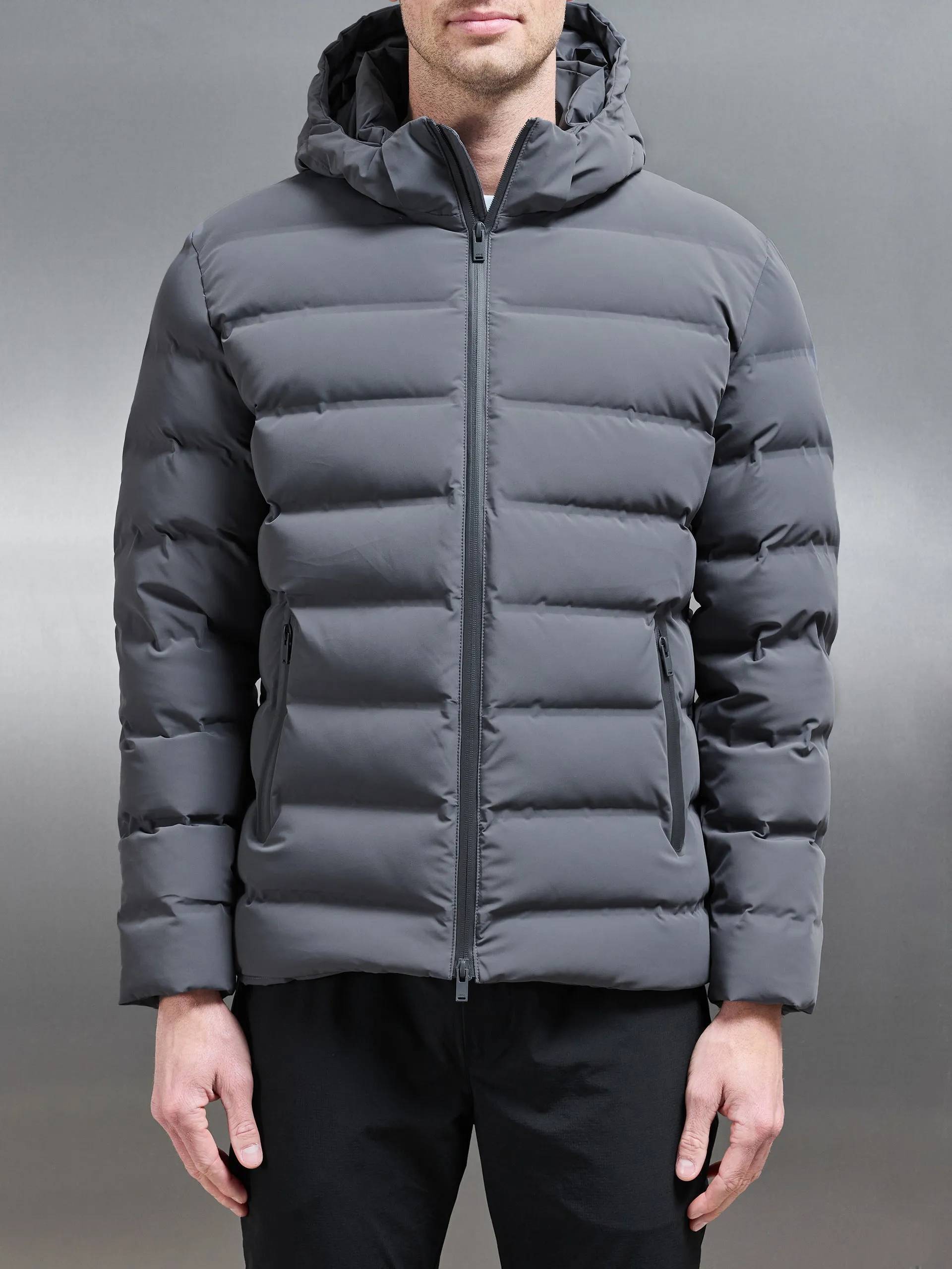 Active Down Jacket in Grey