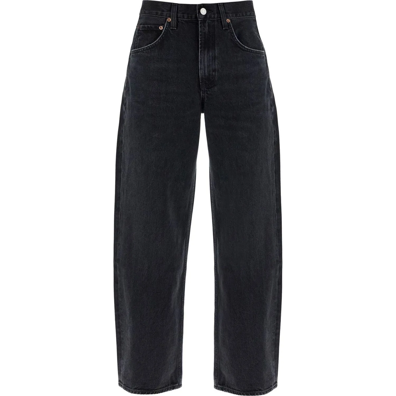 Agolde curved leg jeans for a