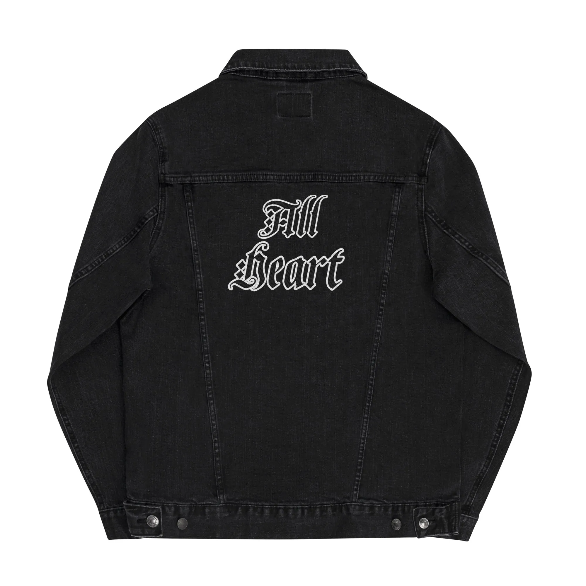 All Heart | unisex denim jacket