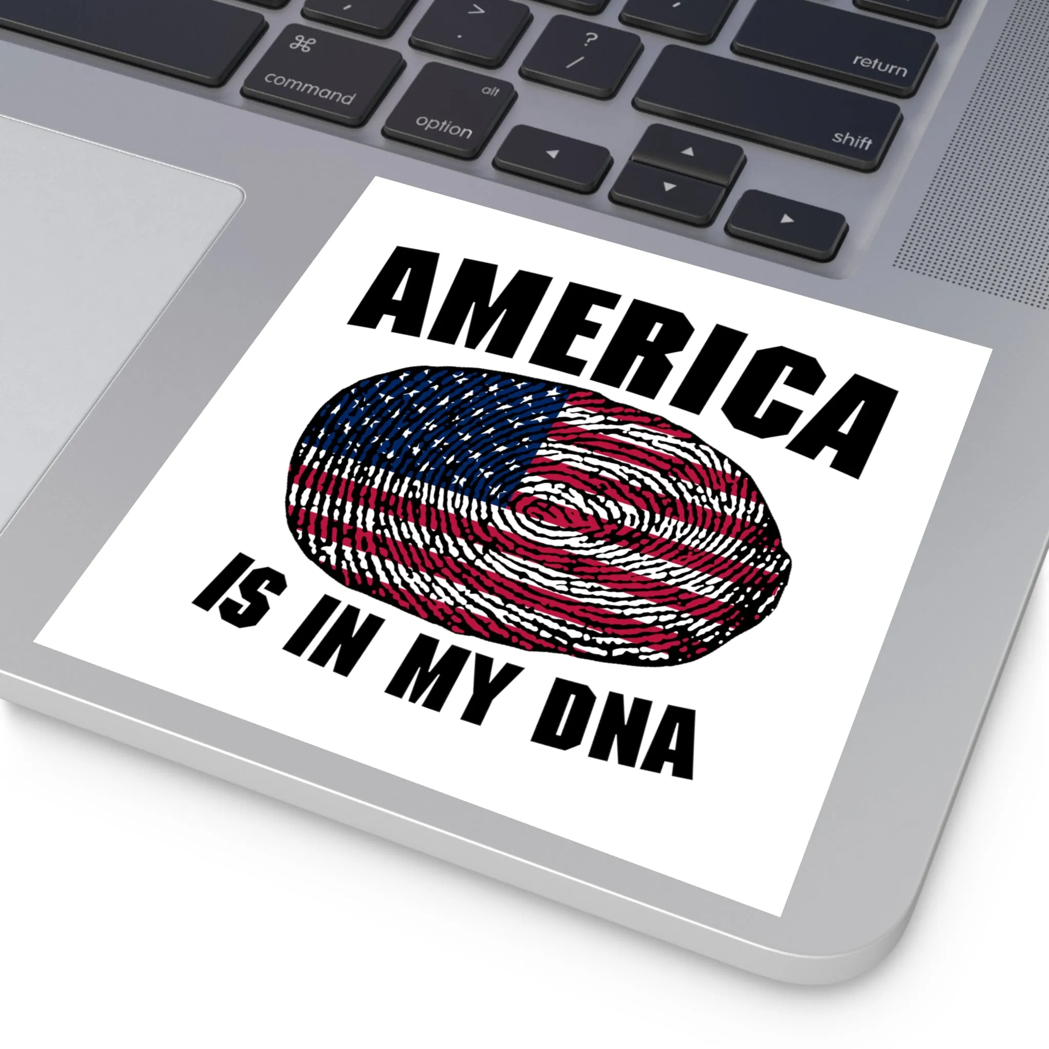 America Is In My DNA Sticker (Indoor\Outdoor)