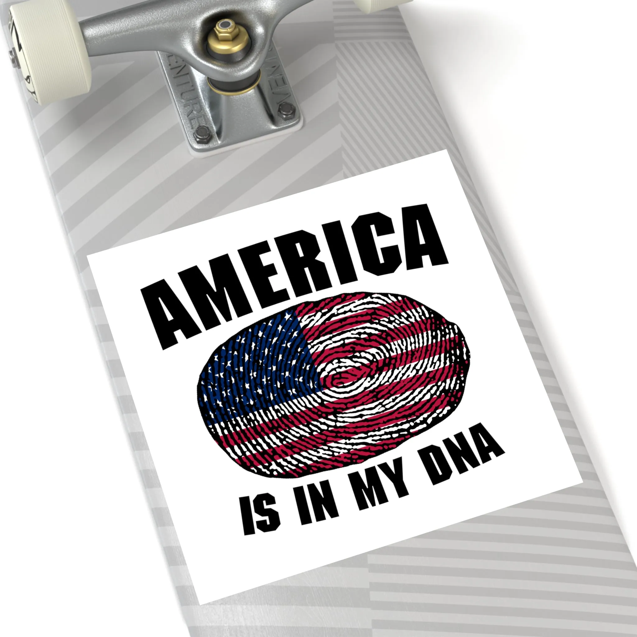 America Is In My DNA Sticker (Indoor\Outdoor)