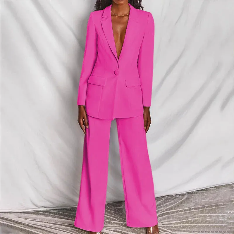 Auden - Elegant Blazer And Pants Set