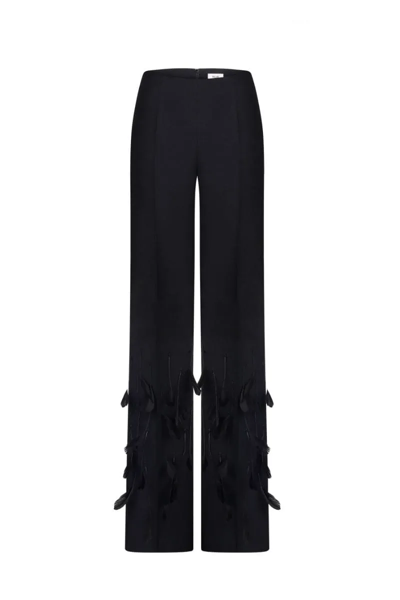 BLACK PHOENIX FEATHER PANTS