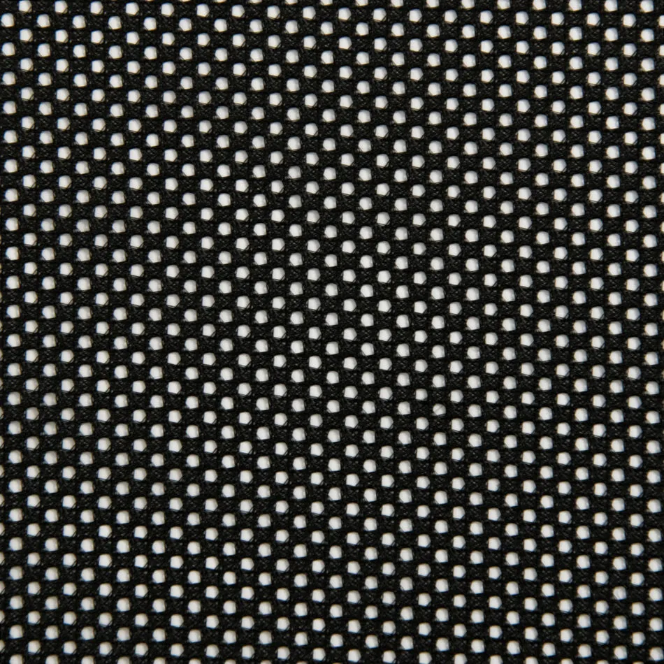 Black Poly Punctured Mesh 2032