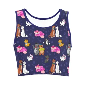 Cat Favorites Women's Crop Top