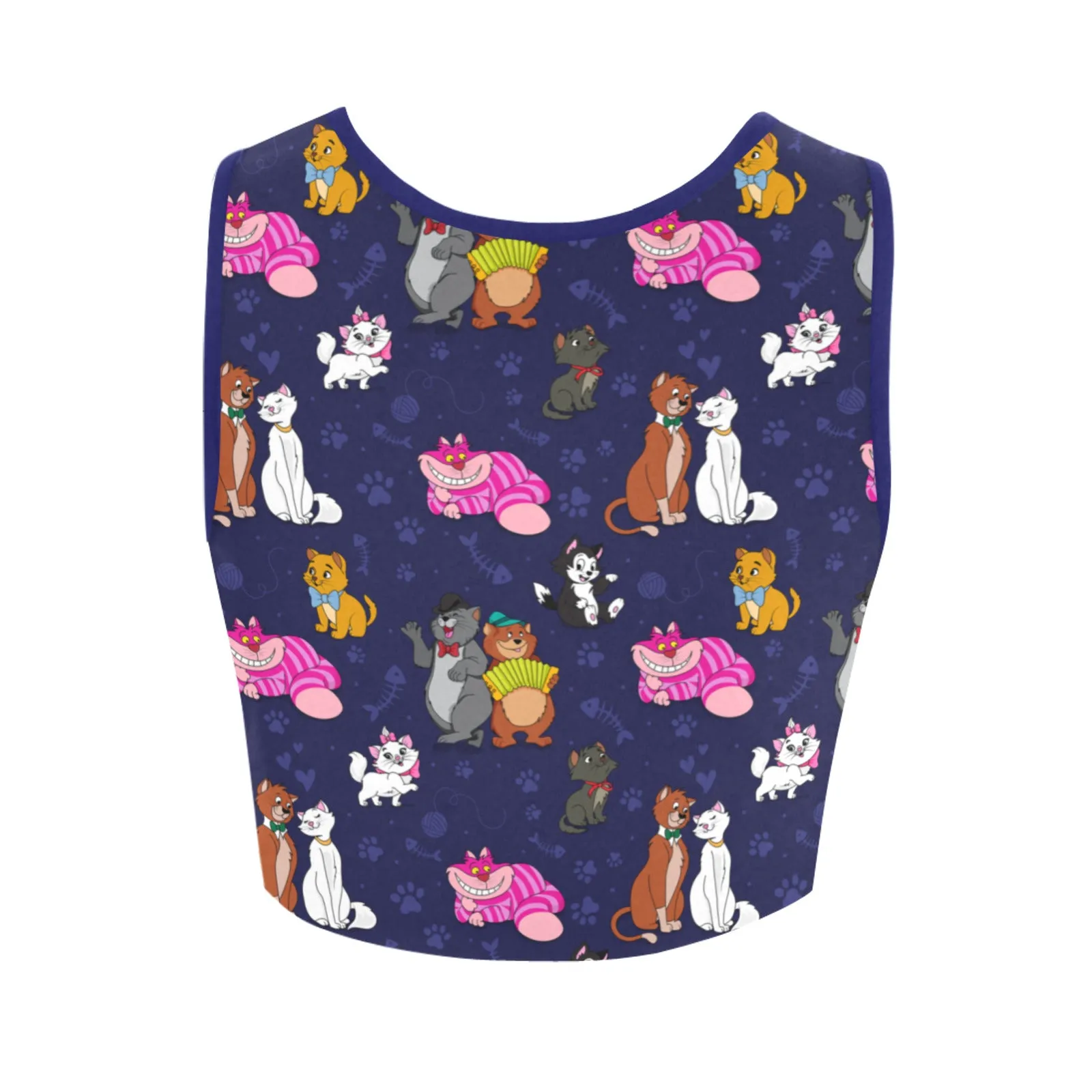 Cat Favorites Women's Crop Top