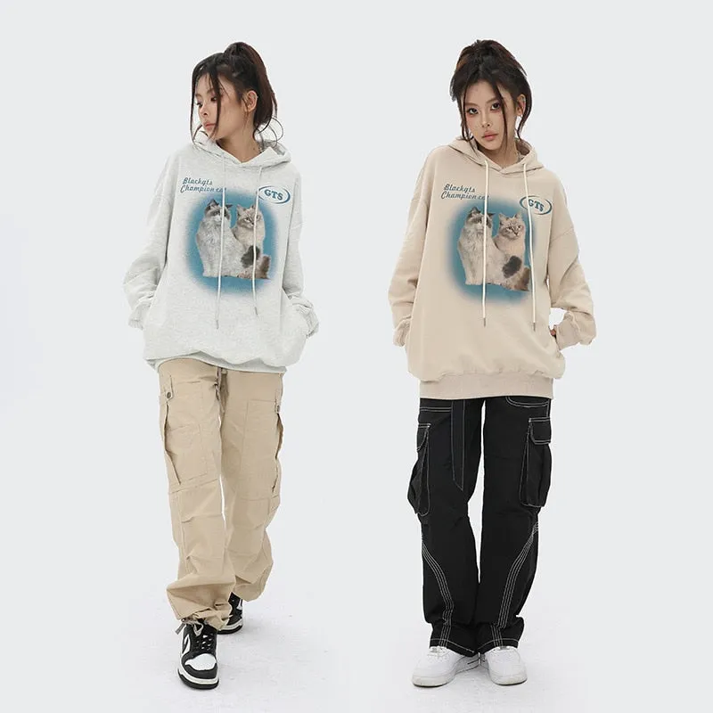 Champion Cat Graphic Hoodie