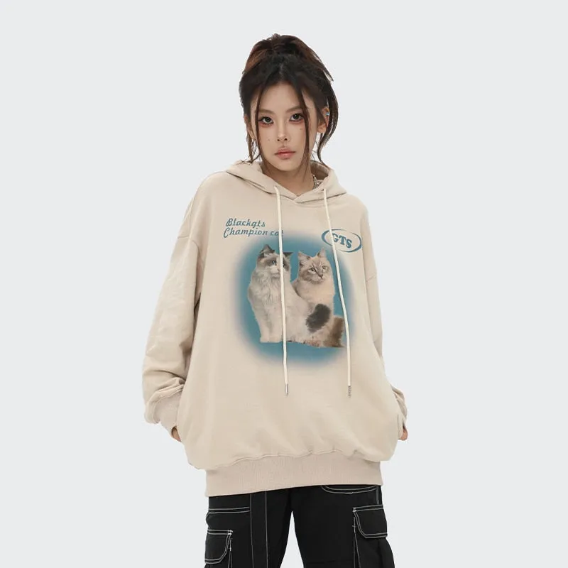 Champion Cat Graphic Hoodie