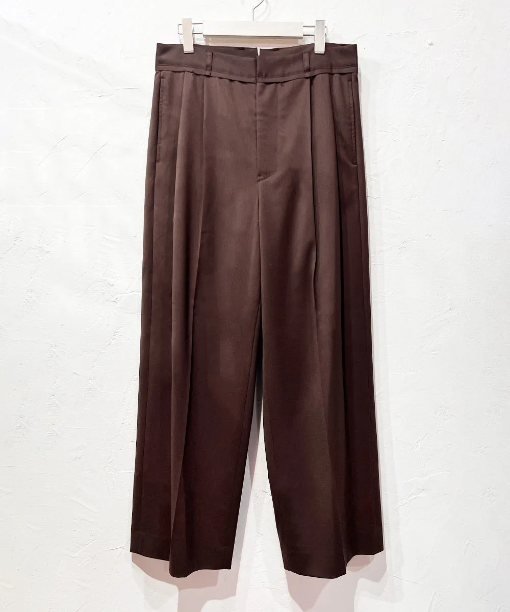 CURRENTAGE - Pleated Trousers