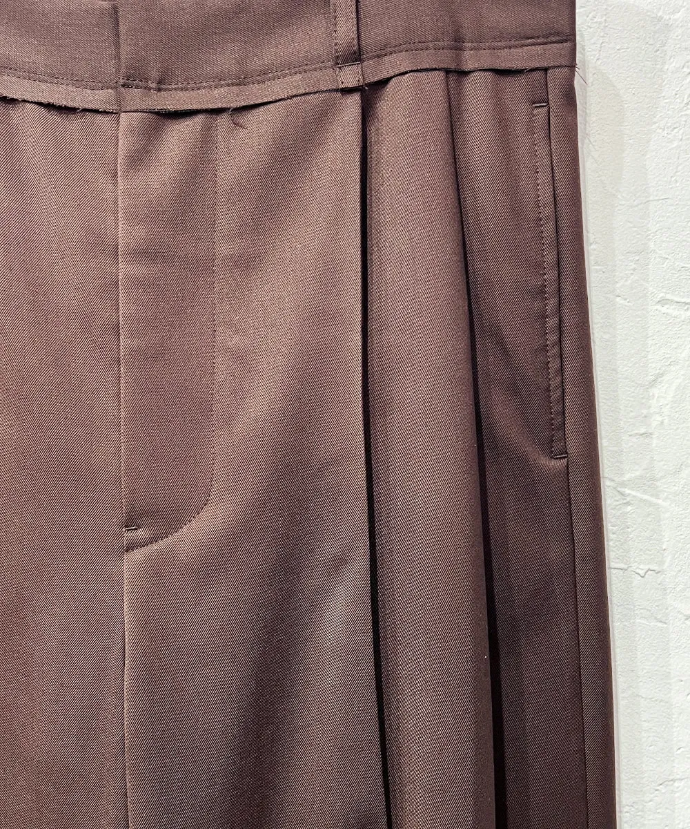 CURRENTAGE - Pleated Trousers