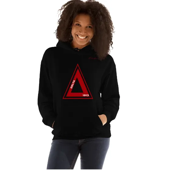 Delta 1913 Greek Letter Hoodie