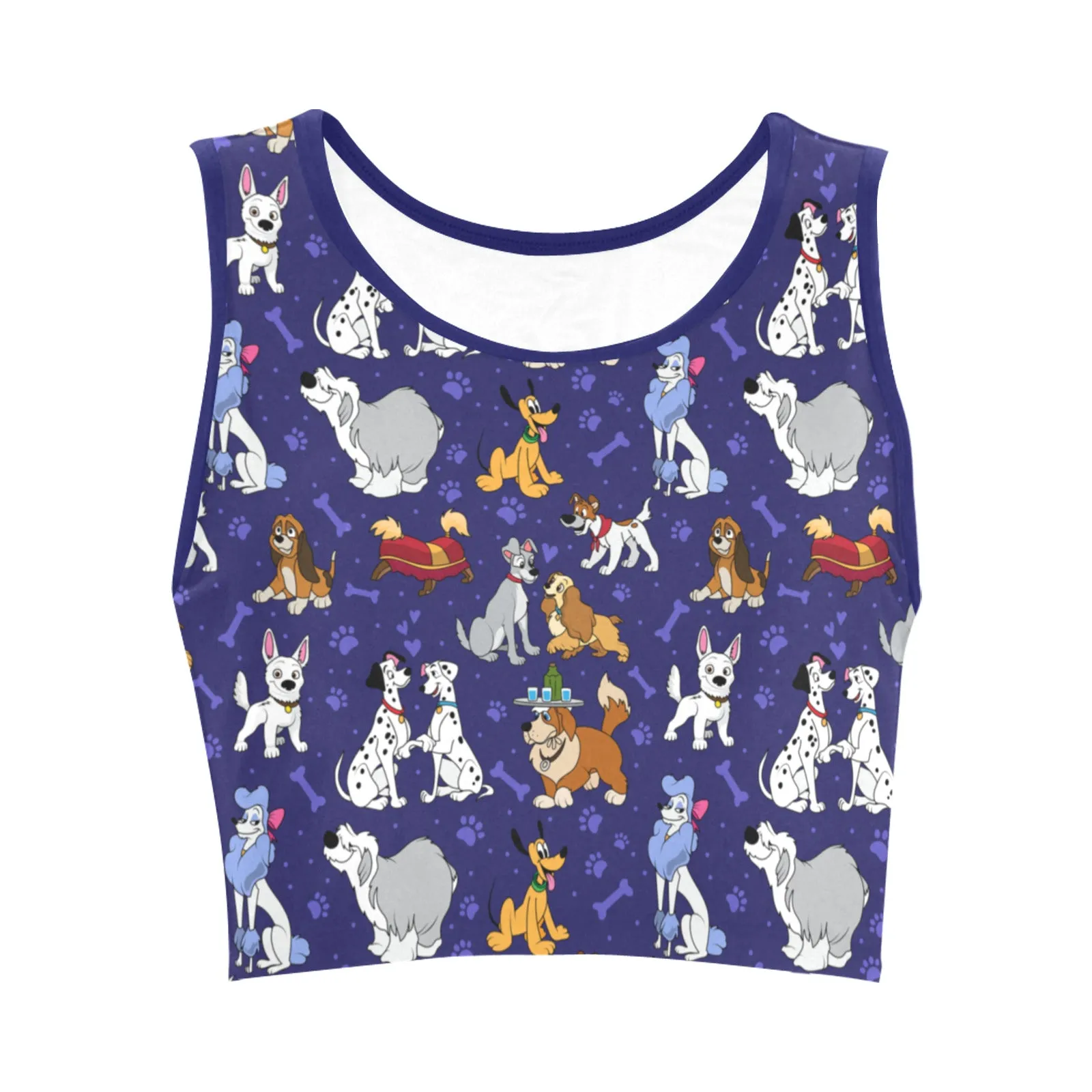 Dog Favorites Women's Crop Top