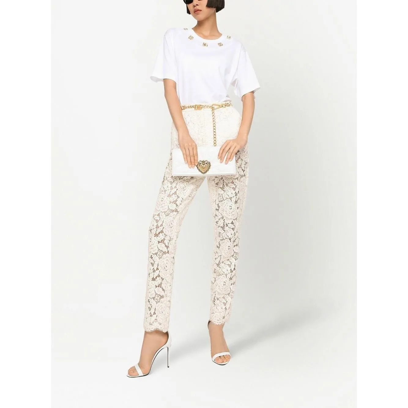 Dolce & Gabbana Trousers White