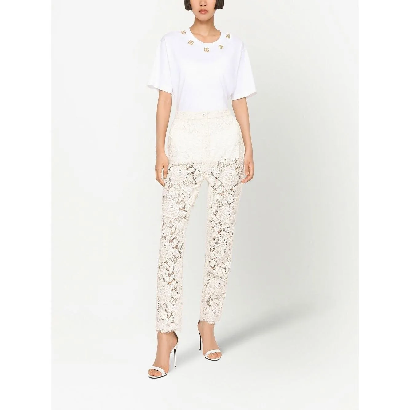 Dolce & Gabbana Trousers White