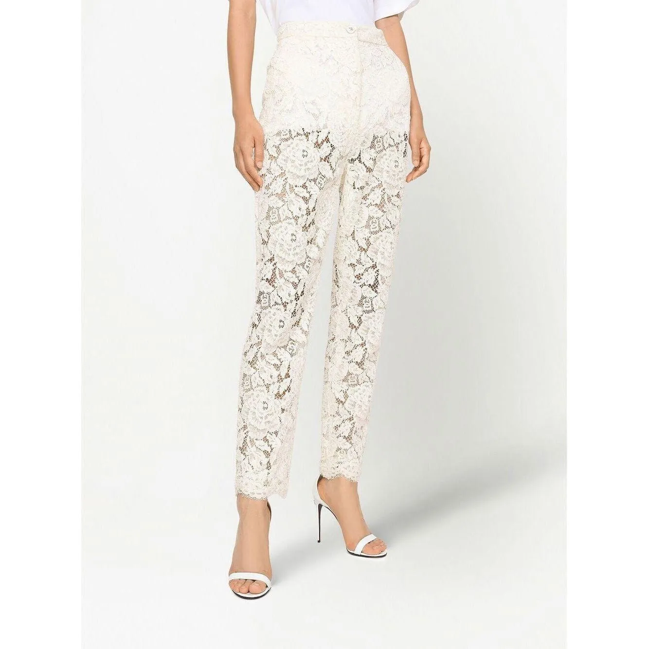 Dolce & Gabbana Trousers White