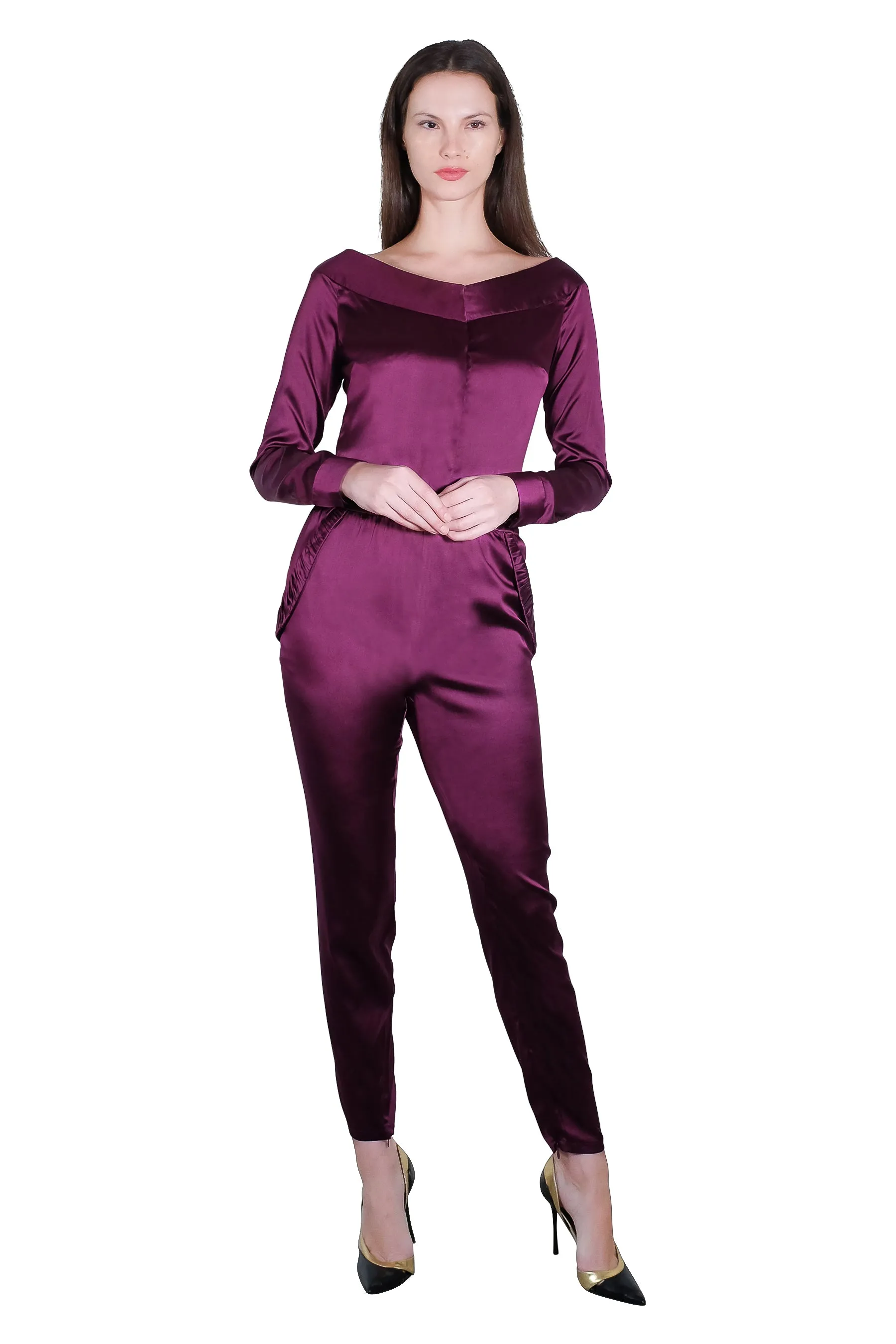 Everly II Silk Trousers