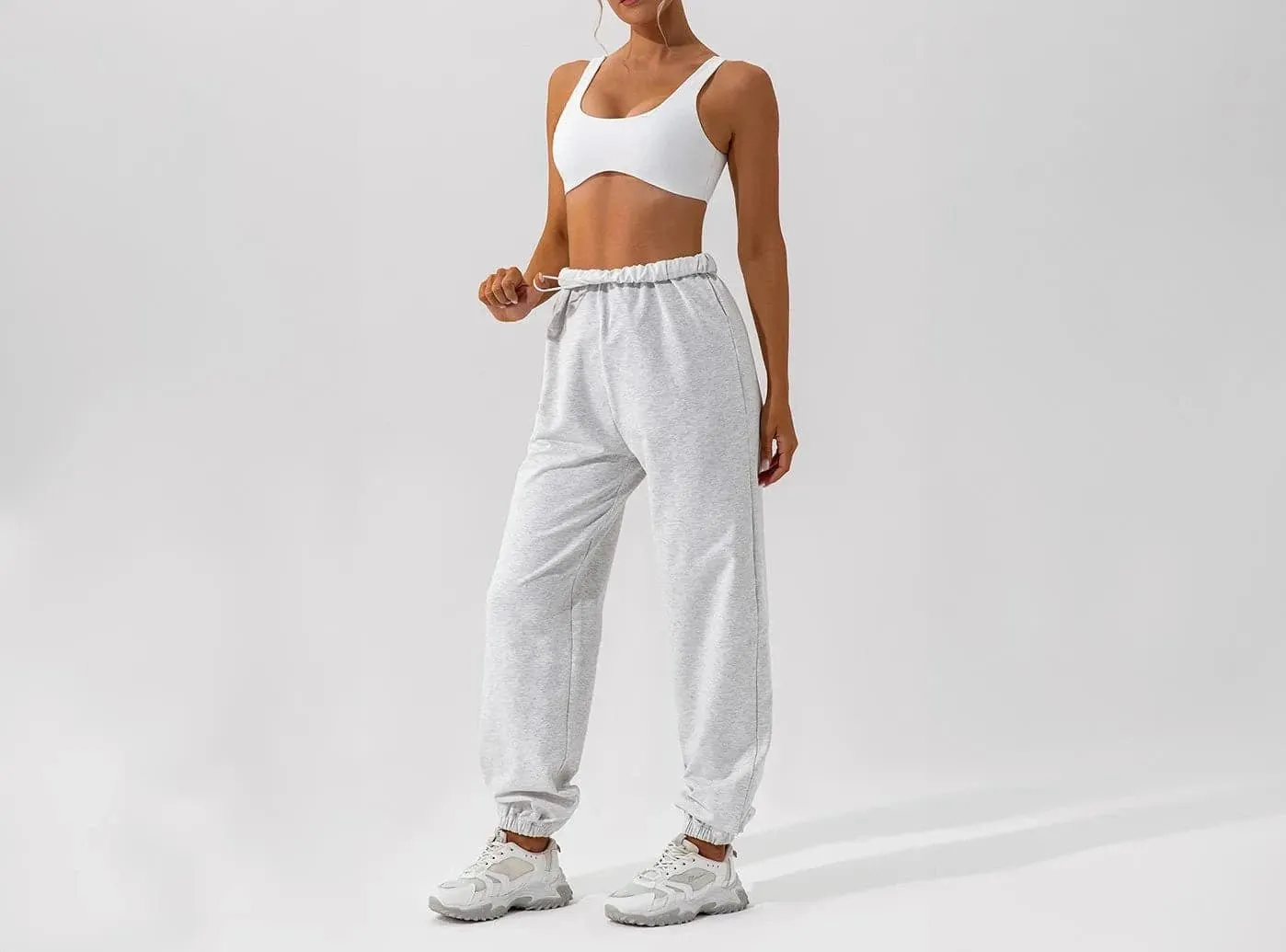 FitVille Women's Loose-Fit Jogger Pants