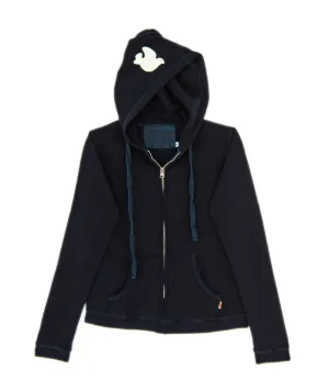 FREECITY Women Superfluff Lux Zip Hoodie Deepspace Cream