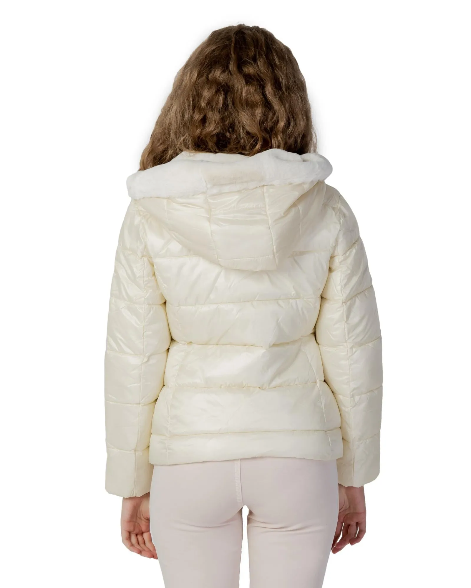 Gaudi Women's Ivory Puffer Jacket