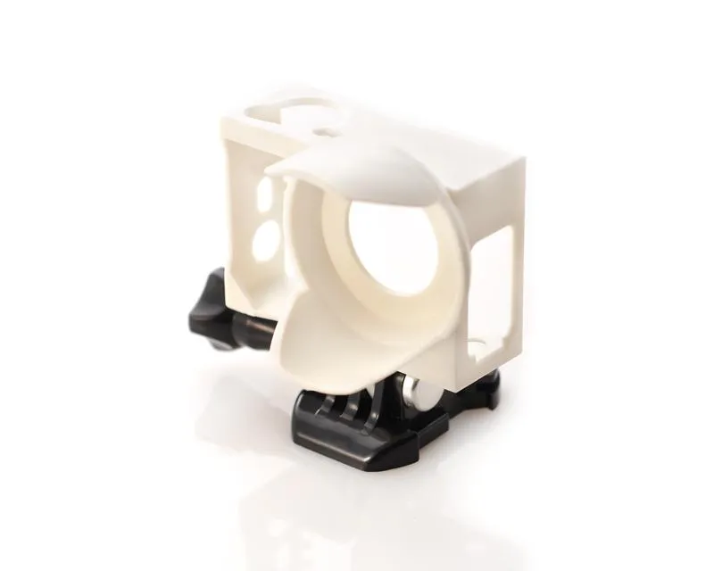 GoPro Lens Hood Housing Frame Mount for Hero 3 / 3  / 4 Camera - White