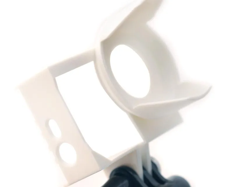 GoPro Lens Hood Housing Frame Mount for Hero 3 / 3  / 4 Camera - White