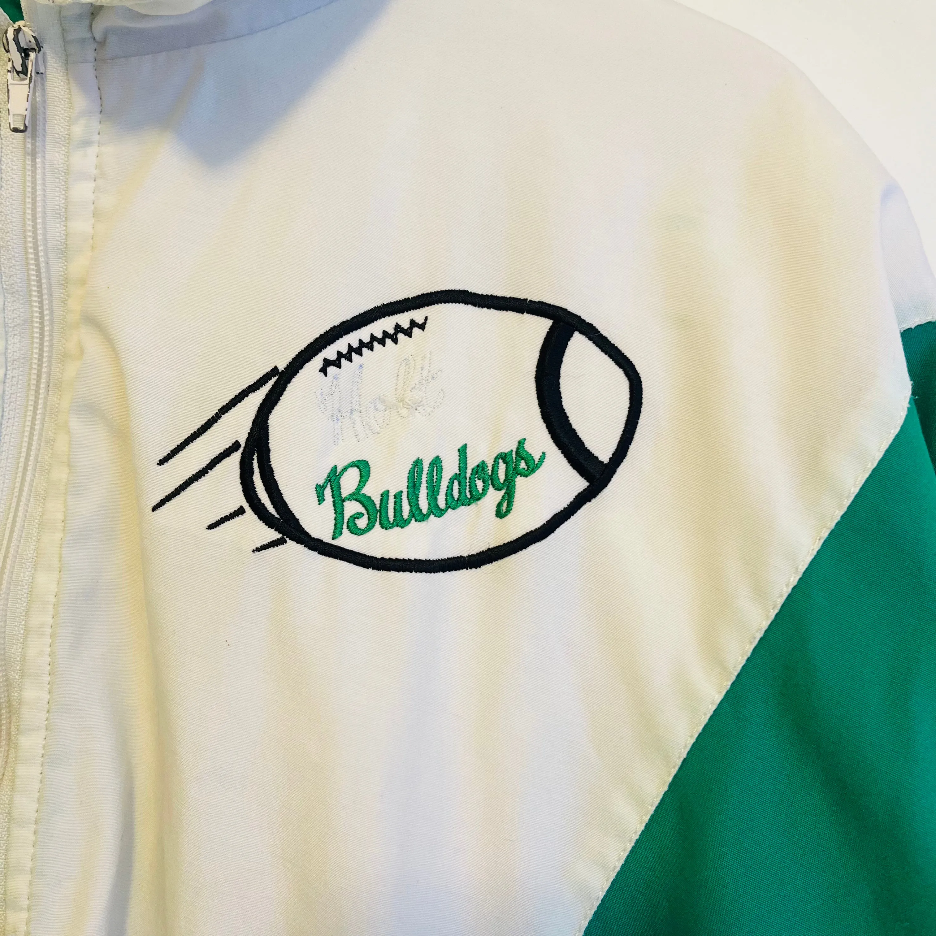 Green Bulldogs Windbreaker| XXL