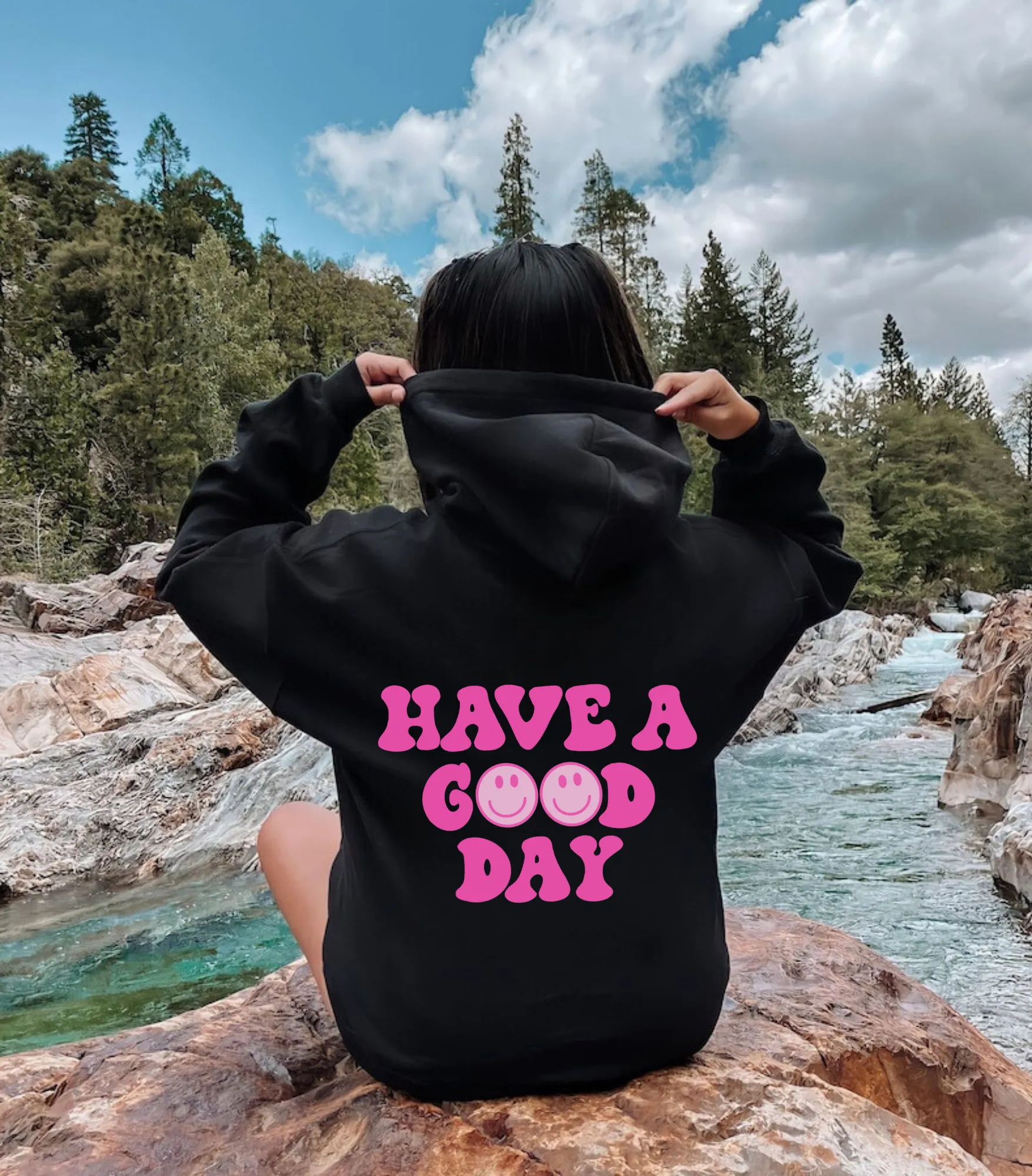 Have A Good Day Preppy Hoodie