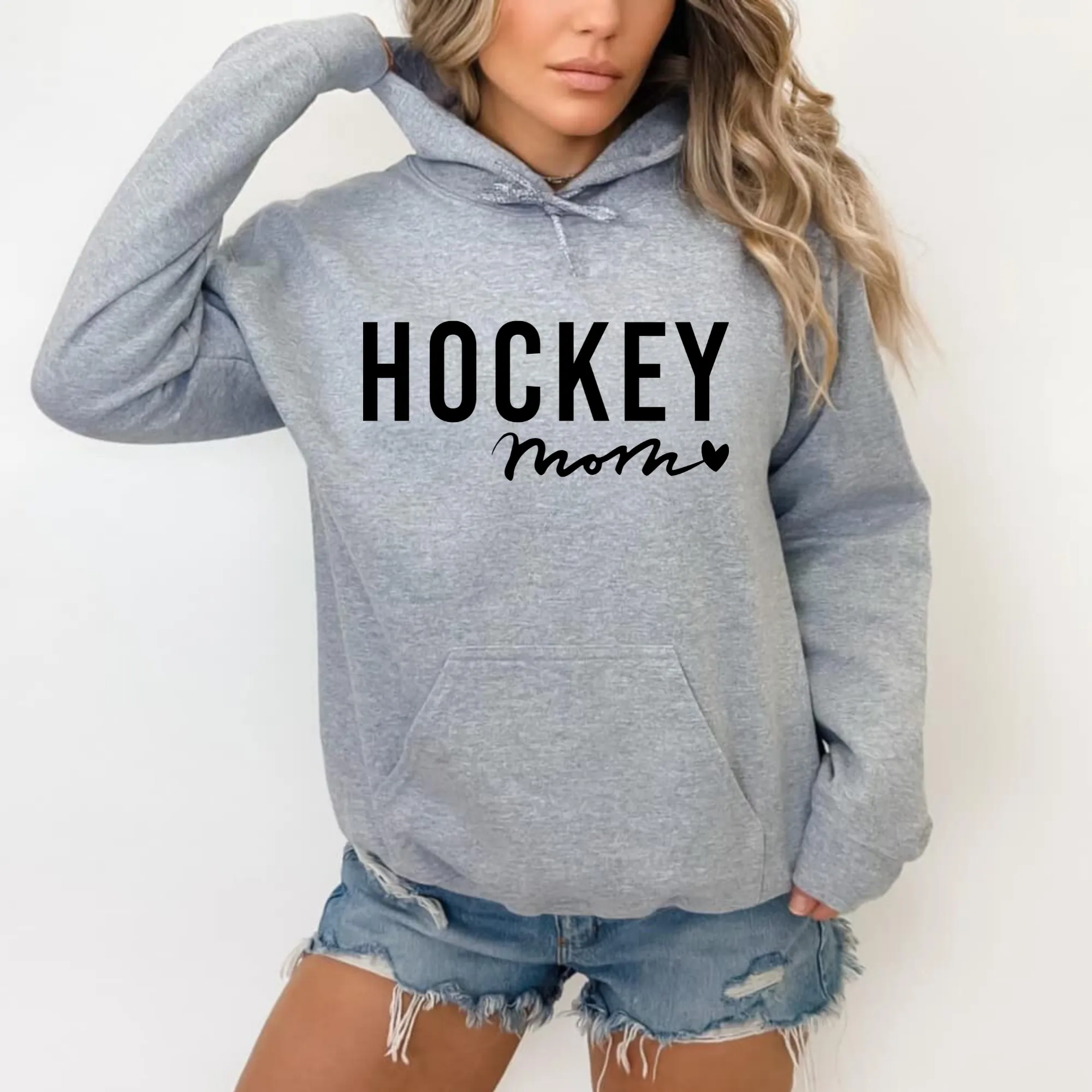 Hockey Mom Hoodie Sweatshirt