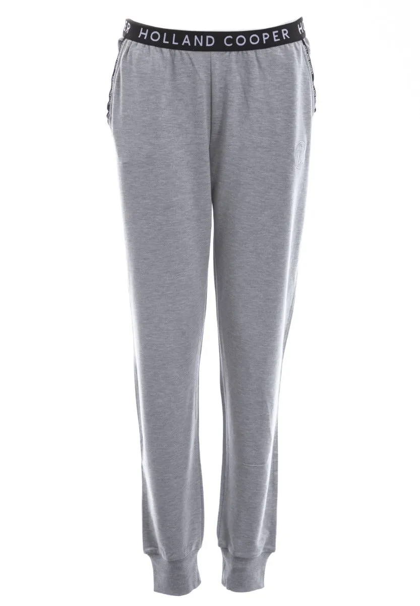 Holland Cooper Ladies Lounge Jogger in Grey Marle