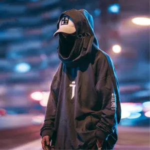 Japanese Style Oversize Hip Hop Hoodie