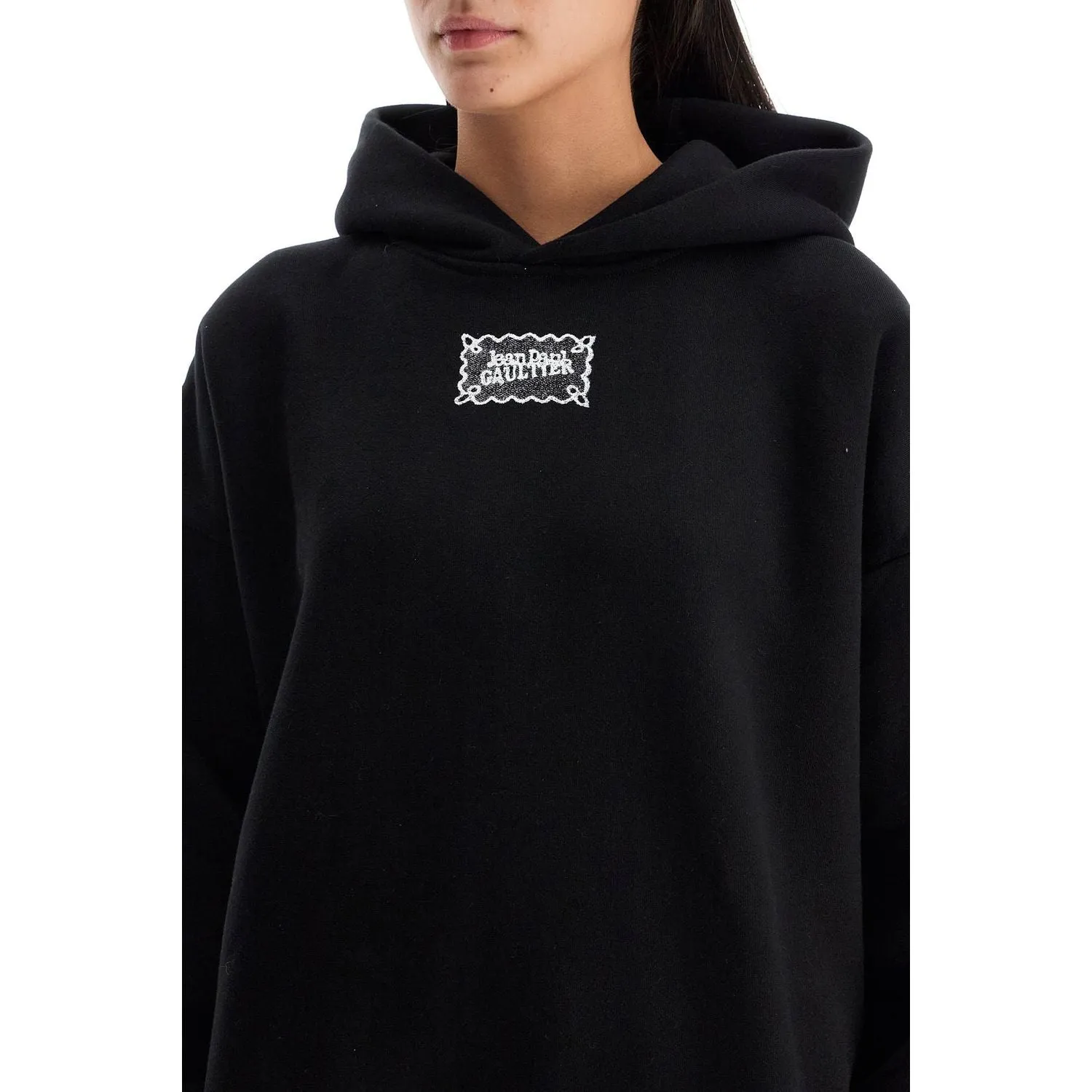 JEAN PAUL GAULTIER oversized hoodie with hood