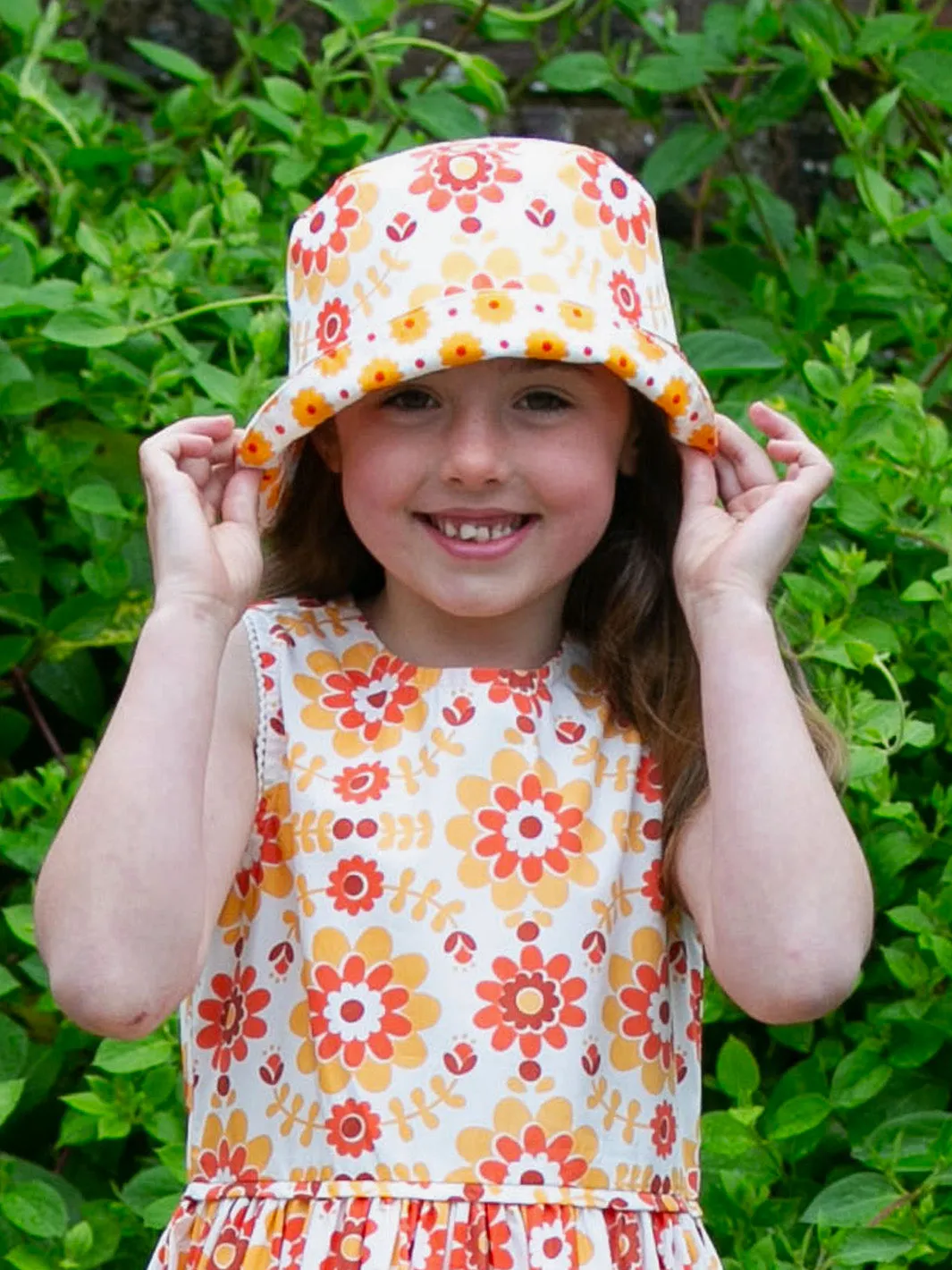 Kite Groovy Sun Hat, Reversible