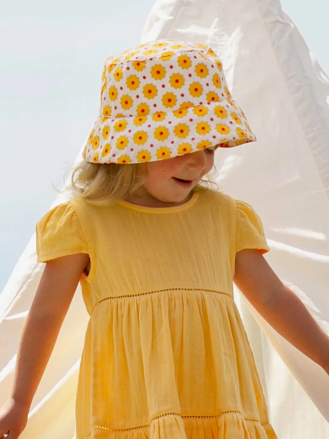 Kite Groovy Sun Hat, Reversible