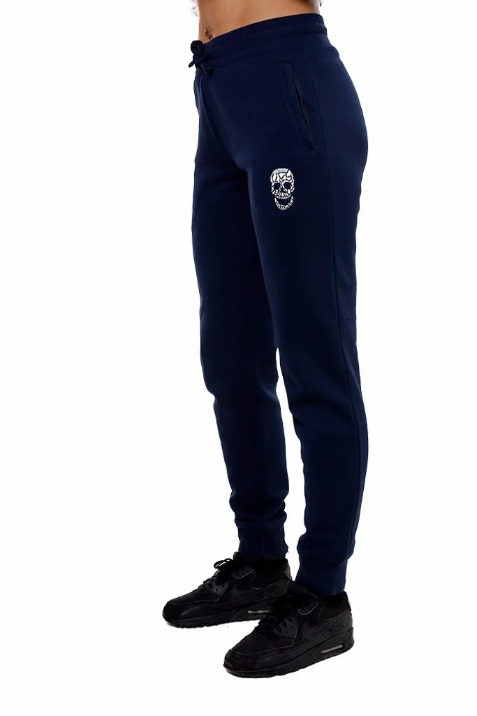 Ladies Navy Sweatpants