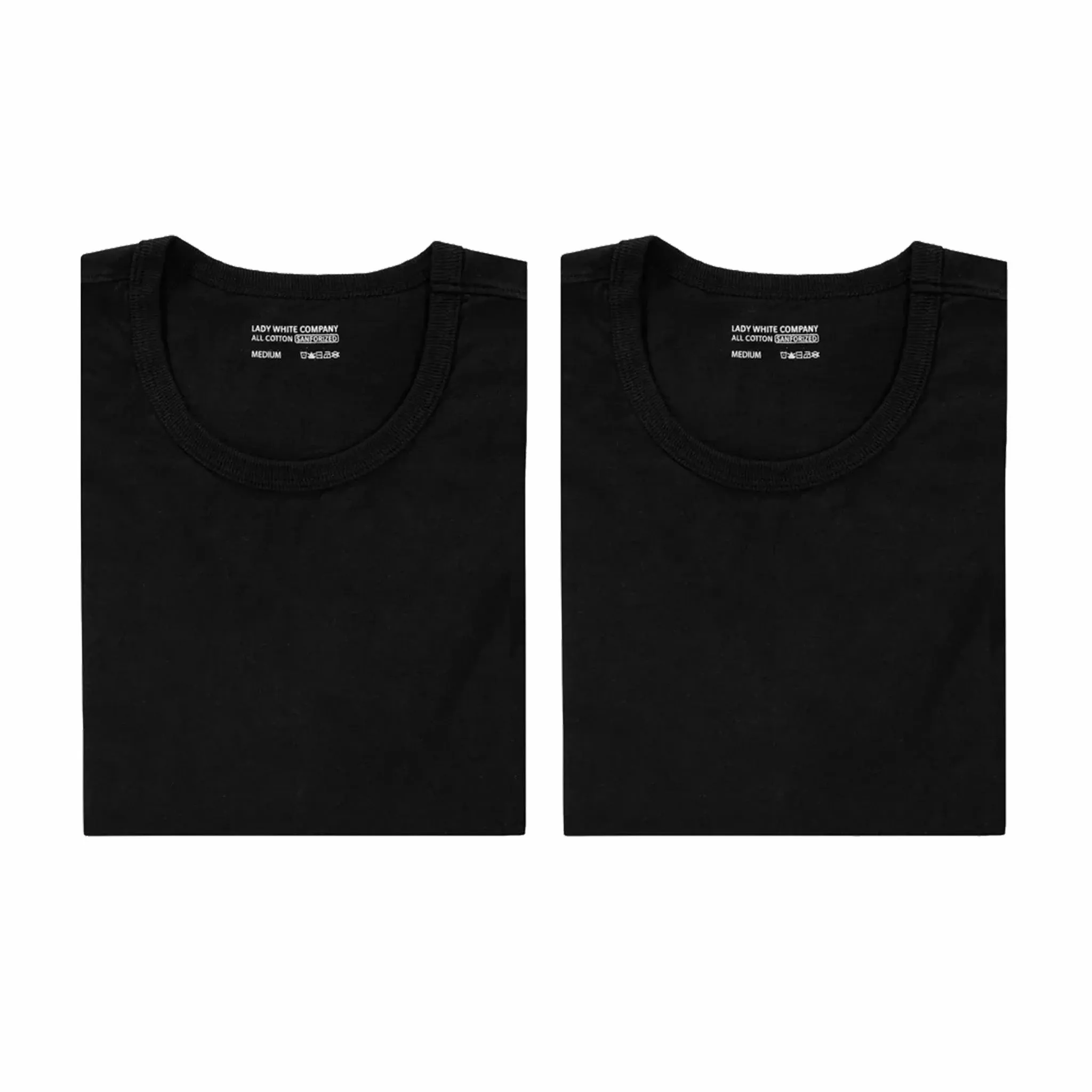 Lady White Co. Tubular T-Shirt 2-Pack (Black)