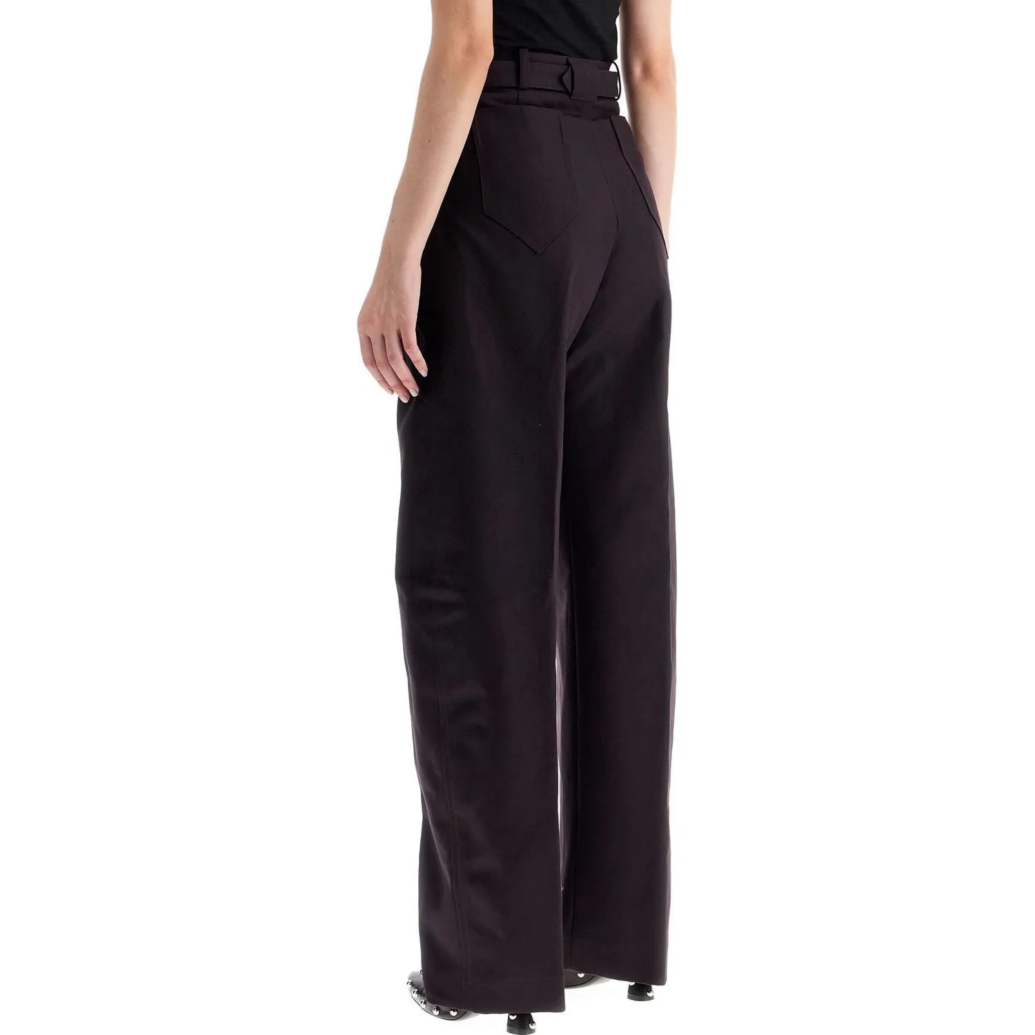 Lanvin balloon canvas pants for a