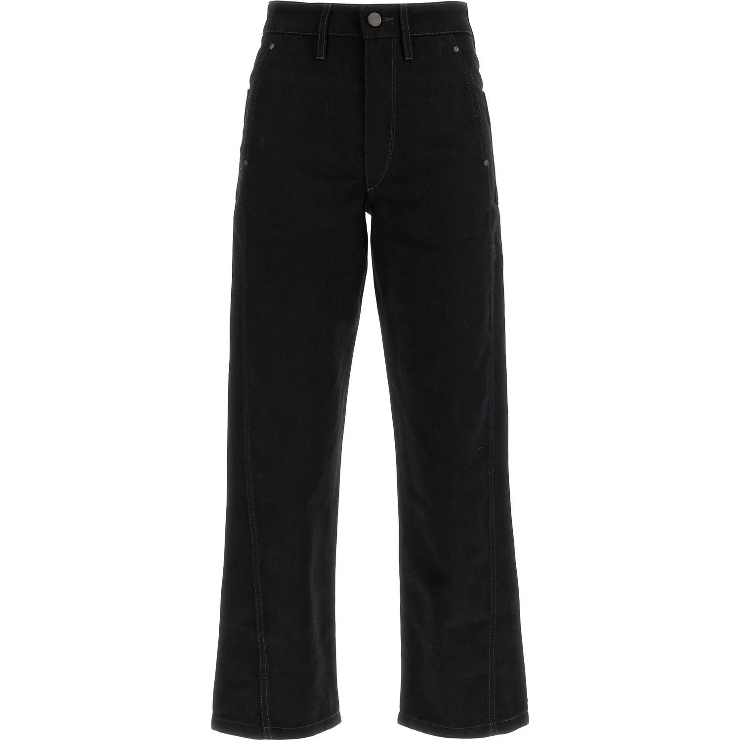 Lemaire cropped pants with twisted seams