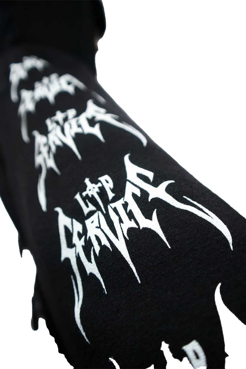 Lip Service Dagger Coffin Zip Hoodie