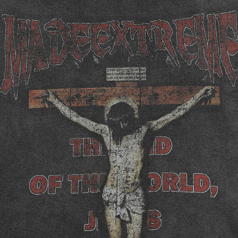 MADEEXTREME 'The Lord' Washed Hoodie