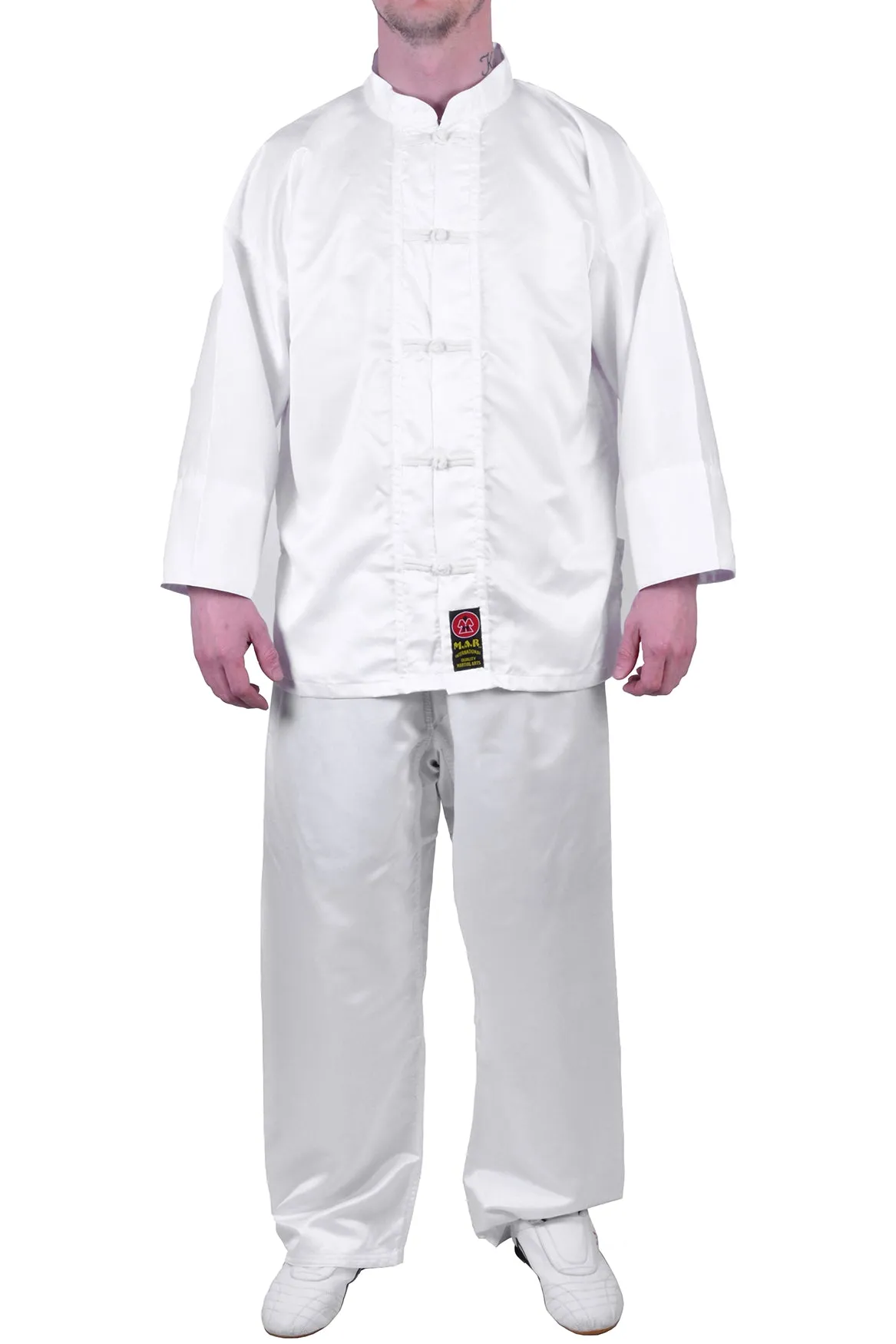 MAR-047D | Martial Arts Kung-Fu Uniform (White)