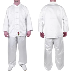 MAR-047D | Martial Arts Kung-Fu Uniform (White)