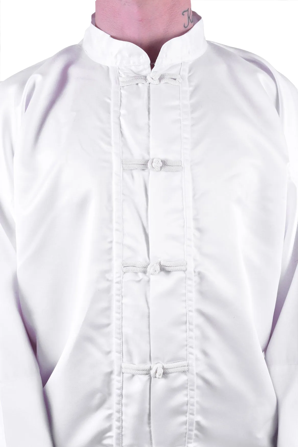 MAR-047D | Martial Arts Kung-Fu Uniform (White)