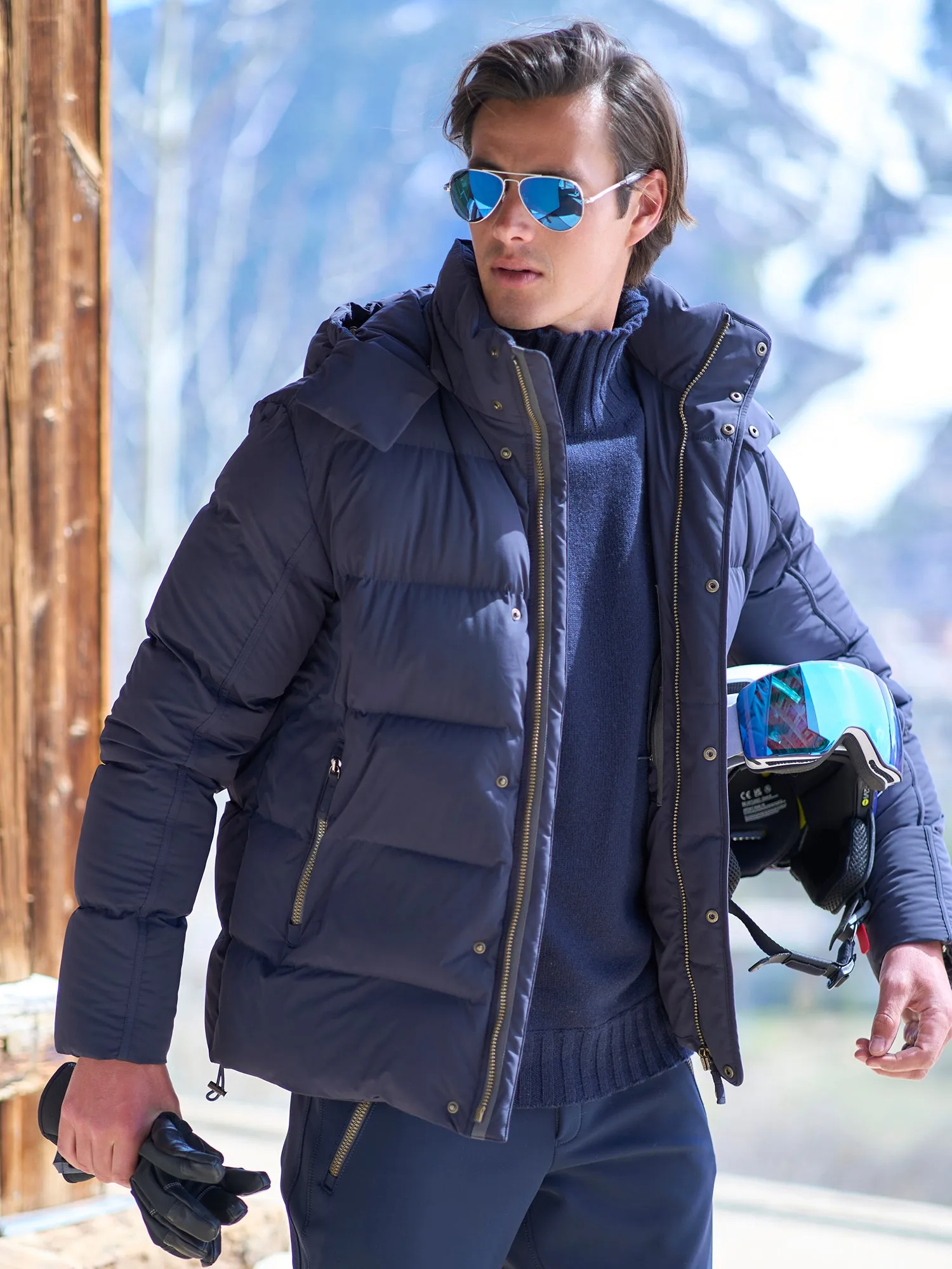 Mattia Stretch Down Ski Jacket