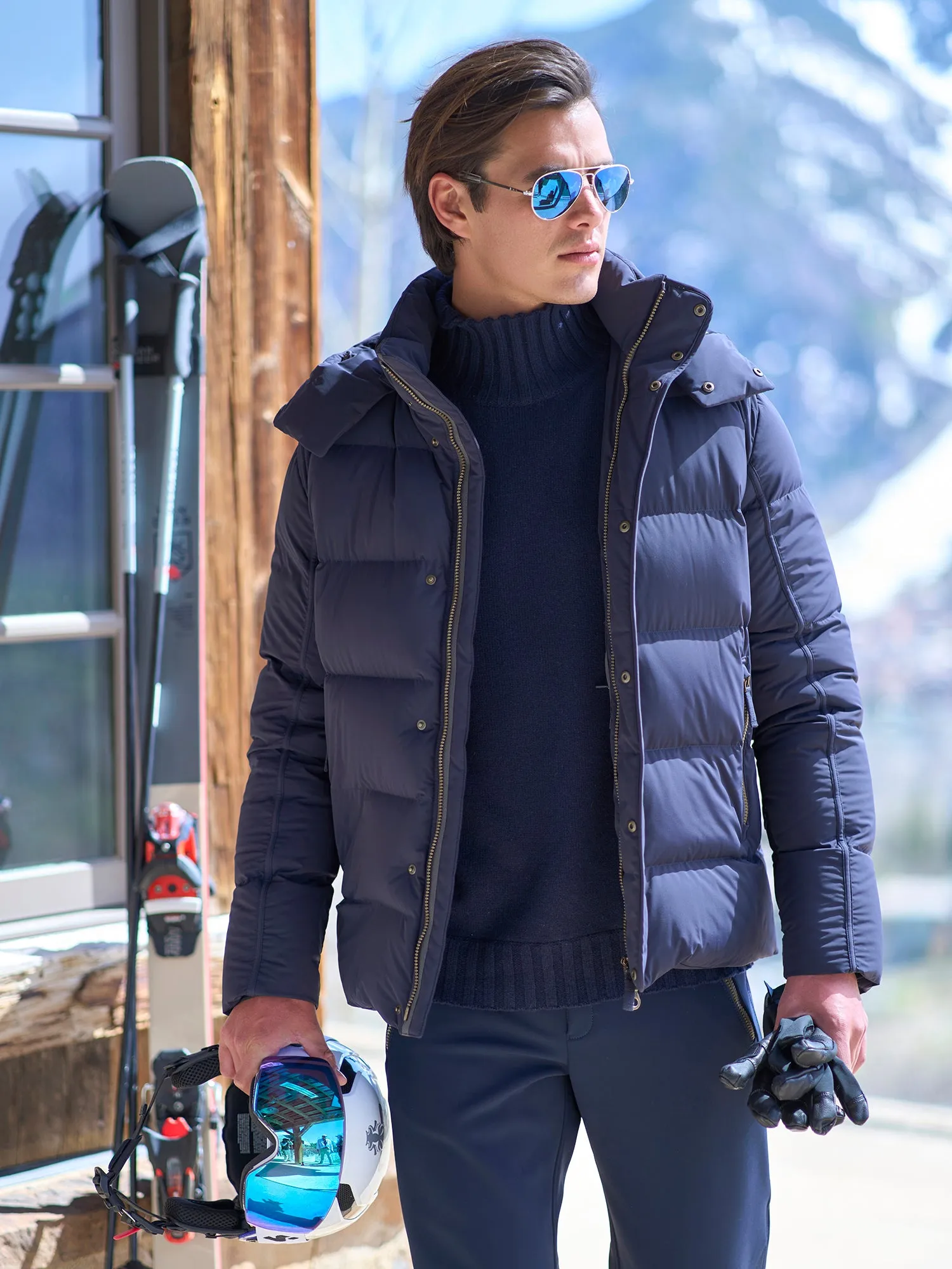 Mattia Stretch Down Ski Jacket