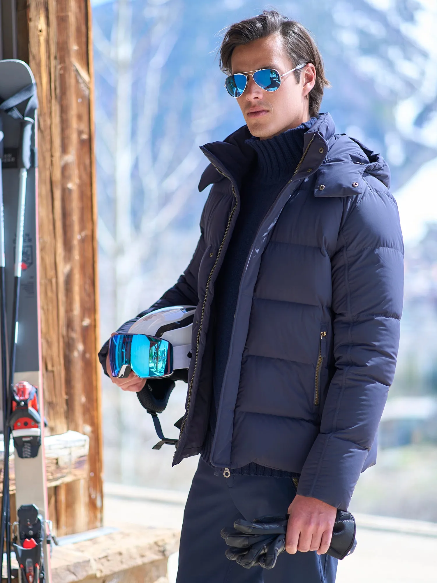 Mattia Stretch Down Ski Jacket