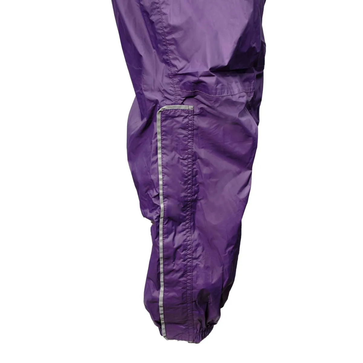 Milwaukee Leather MPL9607 Women's Purple Water Resistant Rain Suit w/ Reflective Material and Hoodie