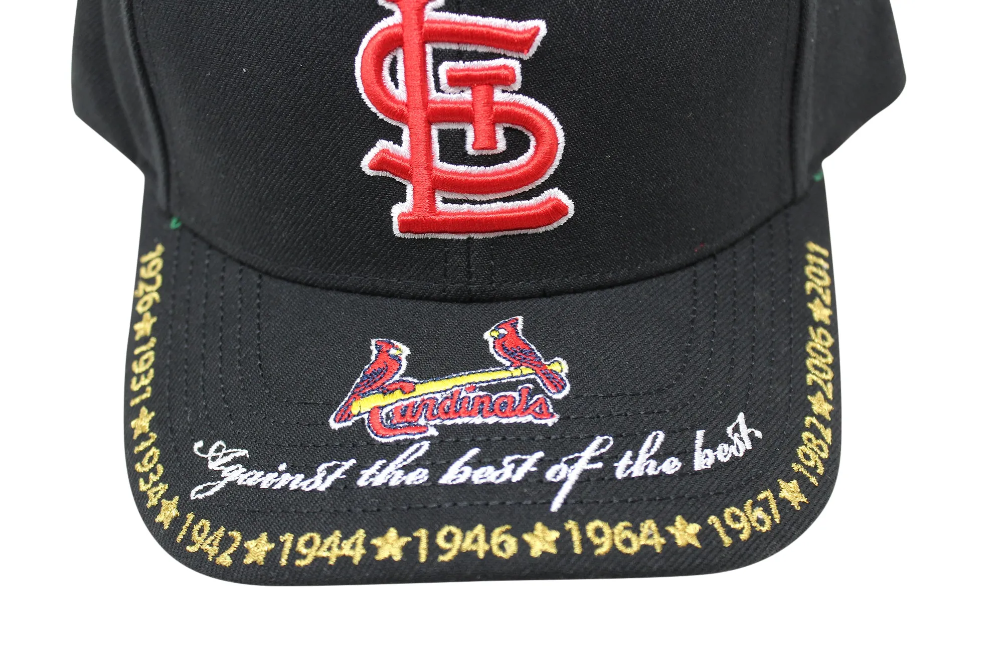 Mitchell & Ness Men's Saint Louis Cardinals Against The Best Pro Snapback Hat, Black