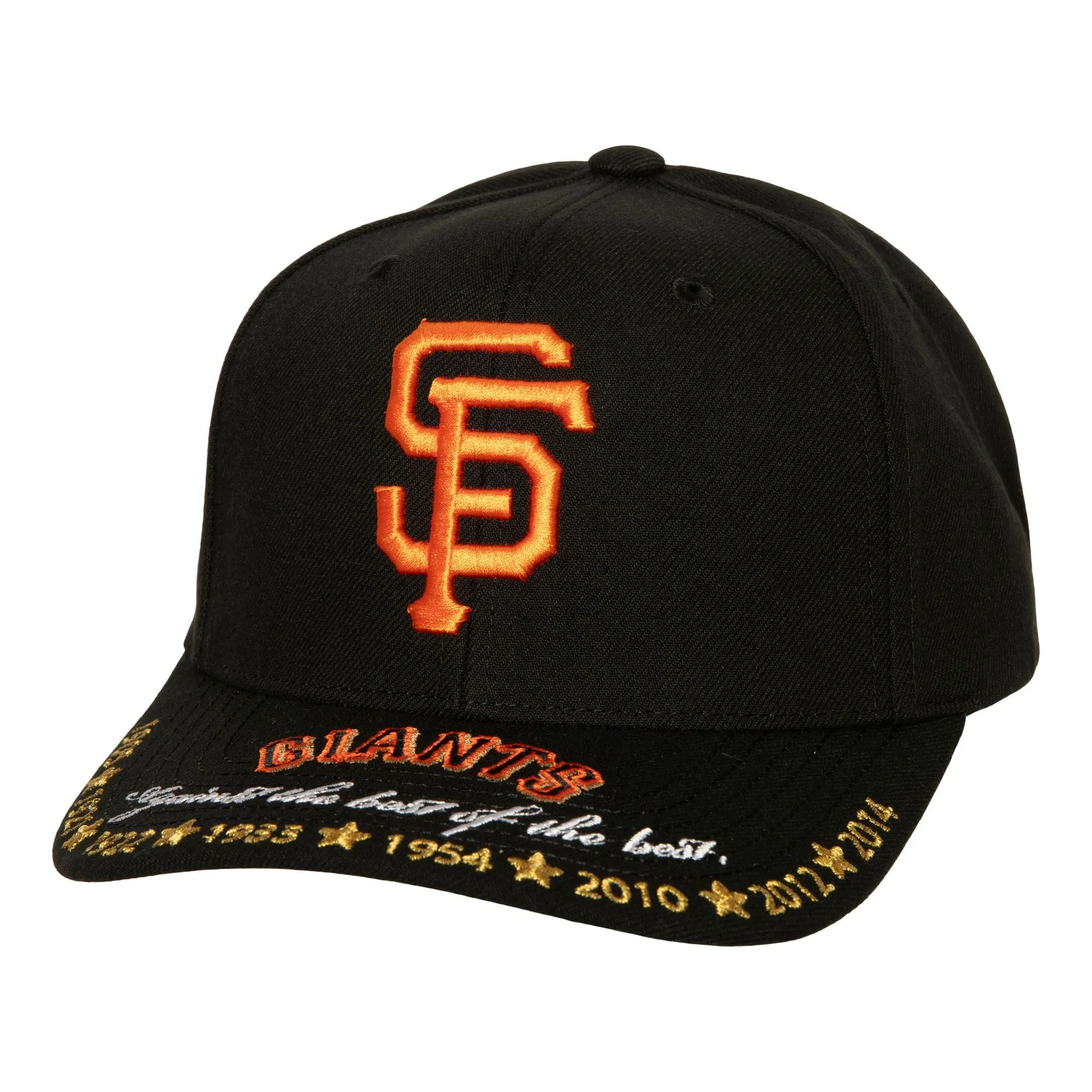 Mitchell & Ness Men's San Francisco Giants Against The Best Pro Snapback Hat, Black